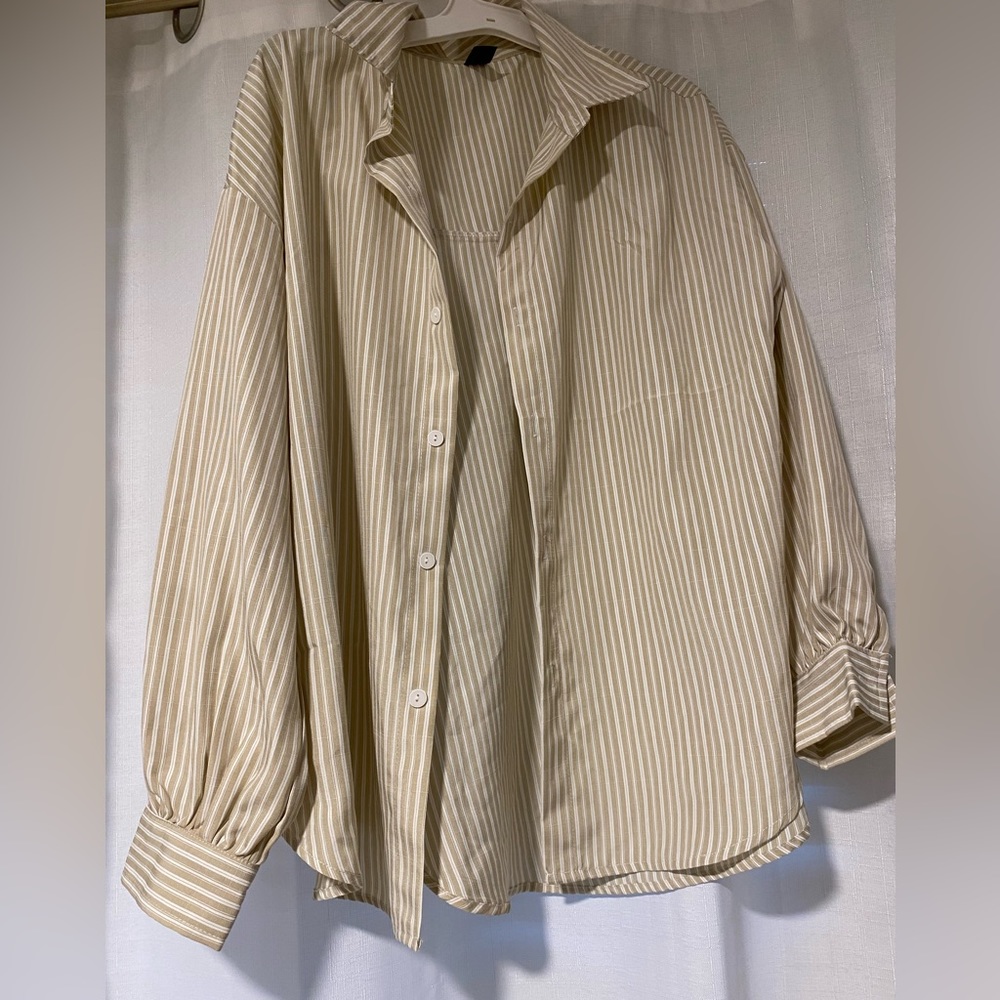 Shein button up